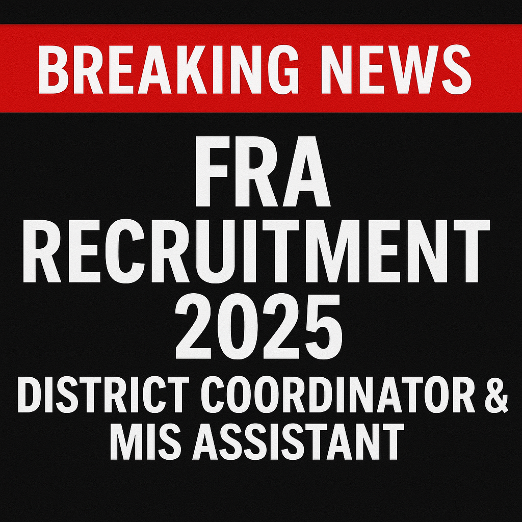FRA Sakti Recruitment 2025