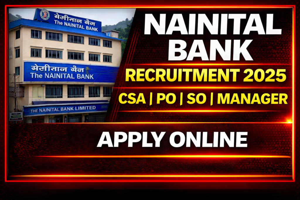 Nainital Bank Recruitment 2025